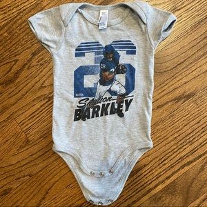 NY Giants Saquon Barkley Onesie